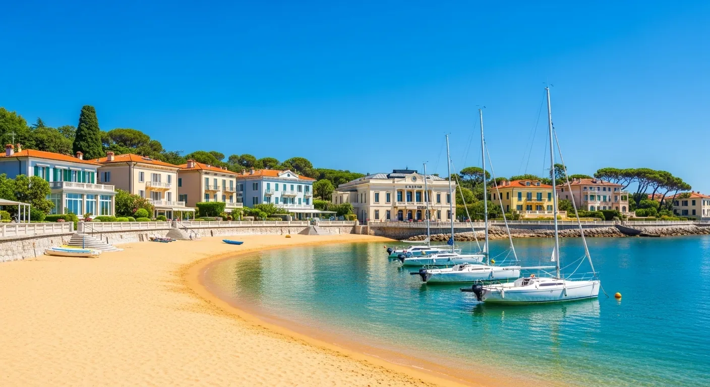 Front de mer d'Arcachon et villas Belle Époque