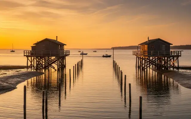 Bassin d'Arcachon : huîtres, villas et Dune du Pilat