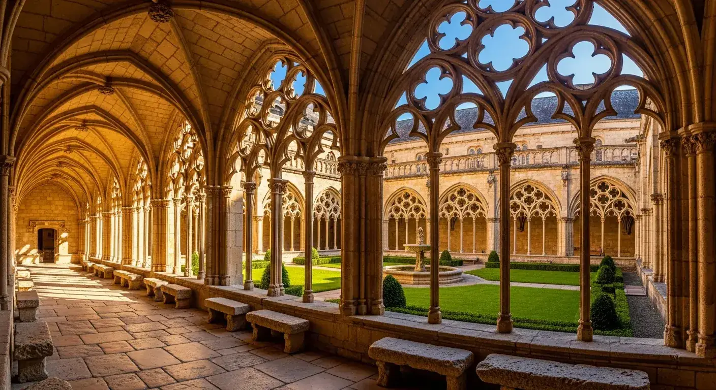 Le cloître de la cathédrale de Bayonne, étape à 18 min de Biarritz, capitale du Pays basque