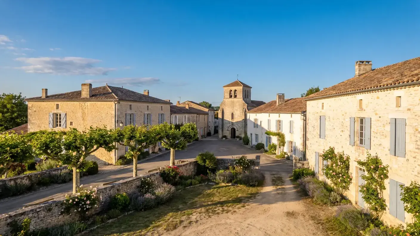 Un village charentais du pays du cognac autour de Birac, étape de journée vers Châteauneuf-sur-Charente