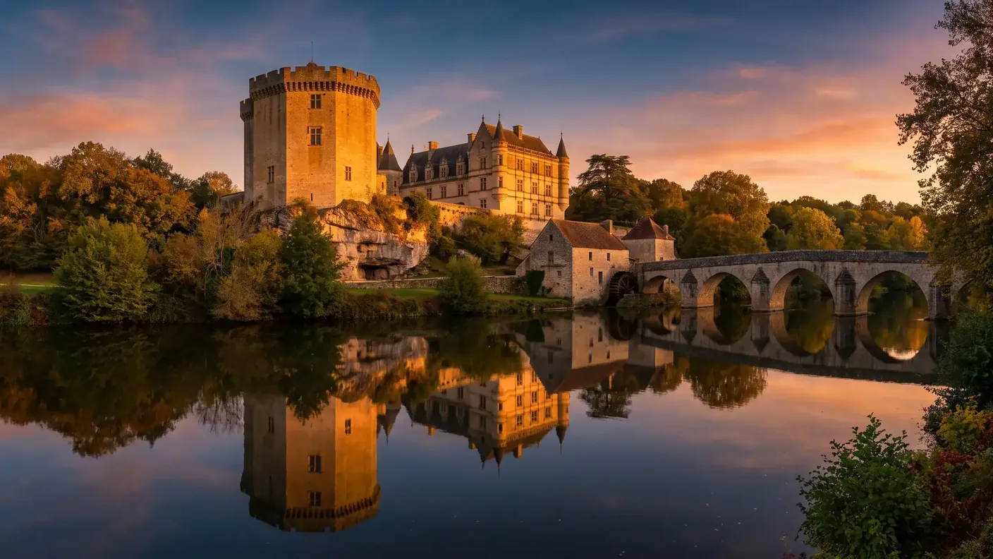 Donjon et palais Renaissance du château de Bourdeilles