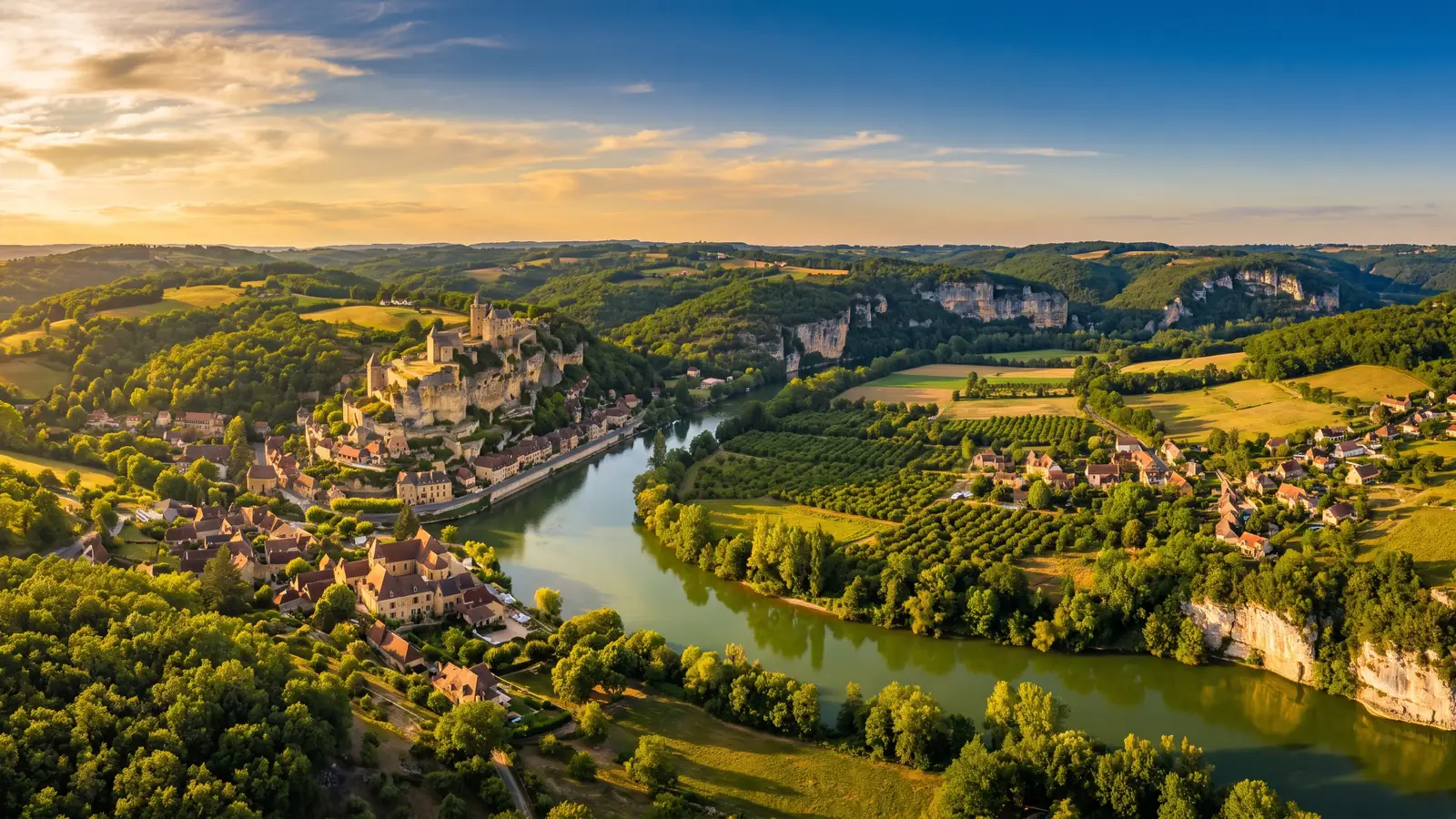 VTC Bordeaux vers le camping Domaine de Soleil Plage — Périgord noir
