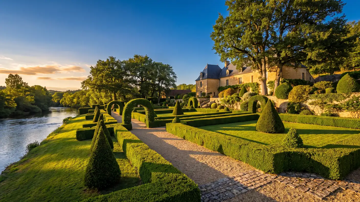 Jardins d'Eyrignac près de Sainte-Nathalène et du camping La Palombière
