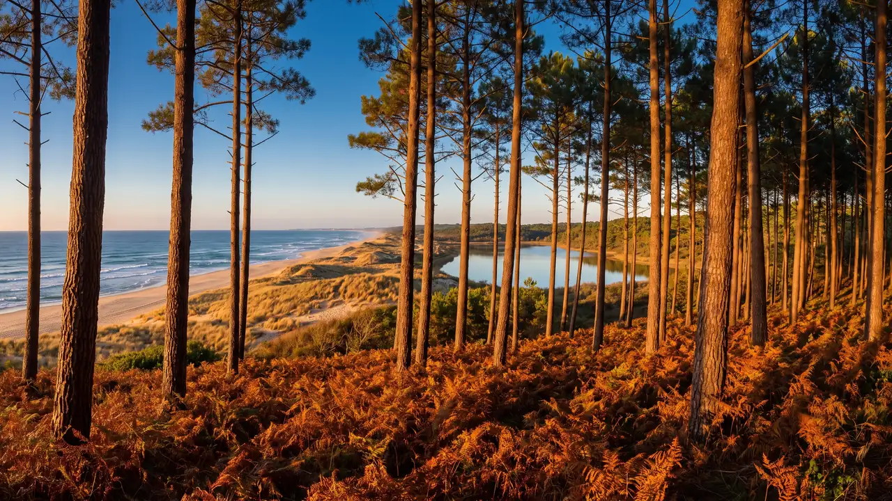 VTC Bordeaux vers le camping Les Grands Pins — Lacanau, Gironde