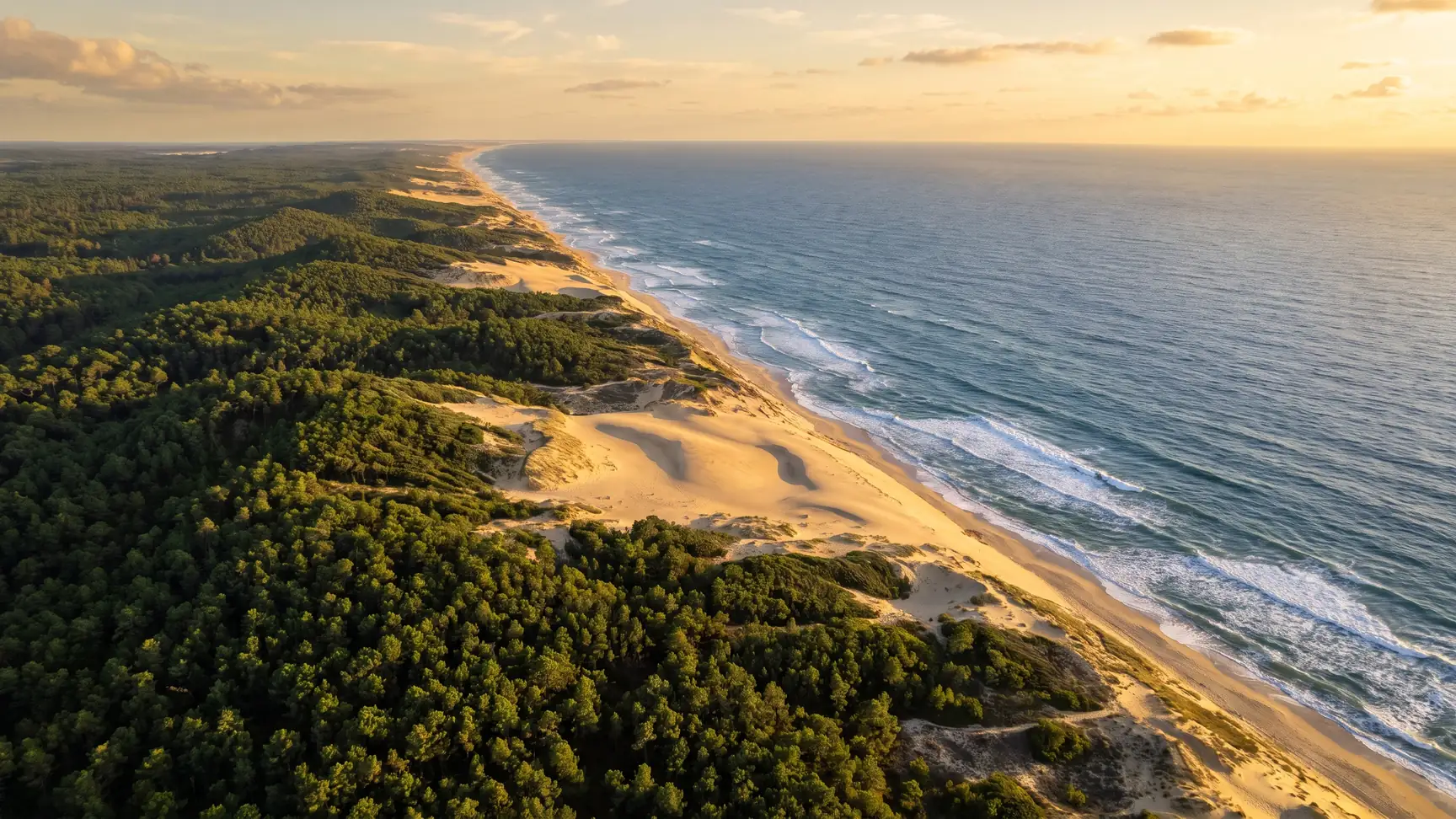 La Côte d'Argent vers le Cap-Ferret