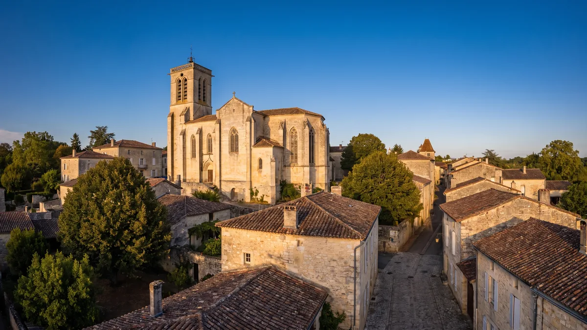 Église Notre-Dame-de-l'Assomption dominant Casteljaloux