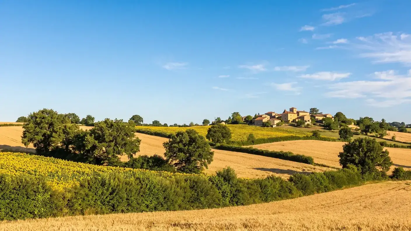 Campagne entre Périgord et Angoumois à La Chapelle-Grésignac