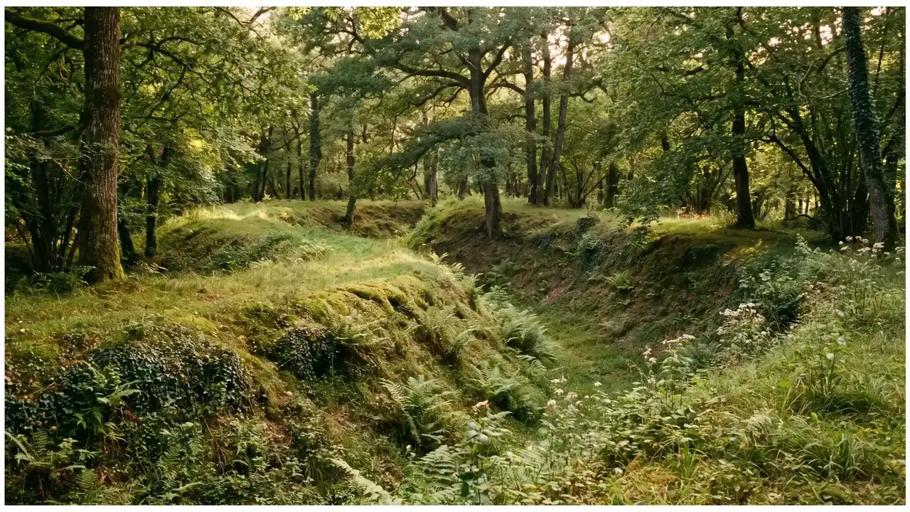 Fossés boisés de la motte de Grésignac