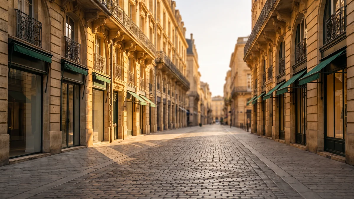 Boutiques du Triangle d'Or à Bordeaux, journée shopping avec chauffeur à disposition