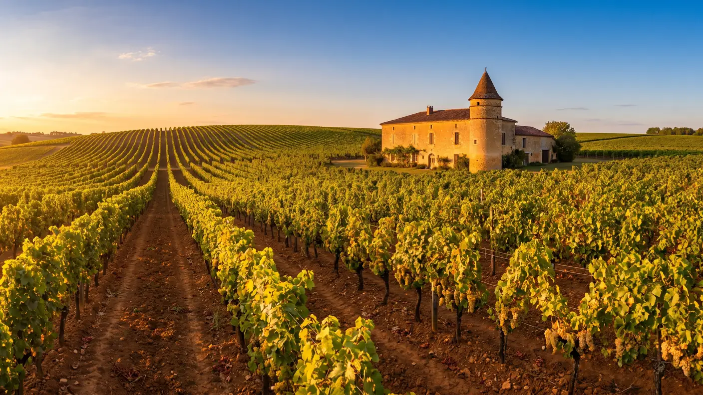 Vignobles d'Armagnac de la Ténarèze près de Condom