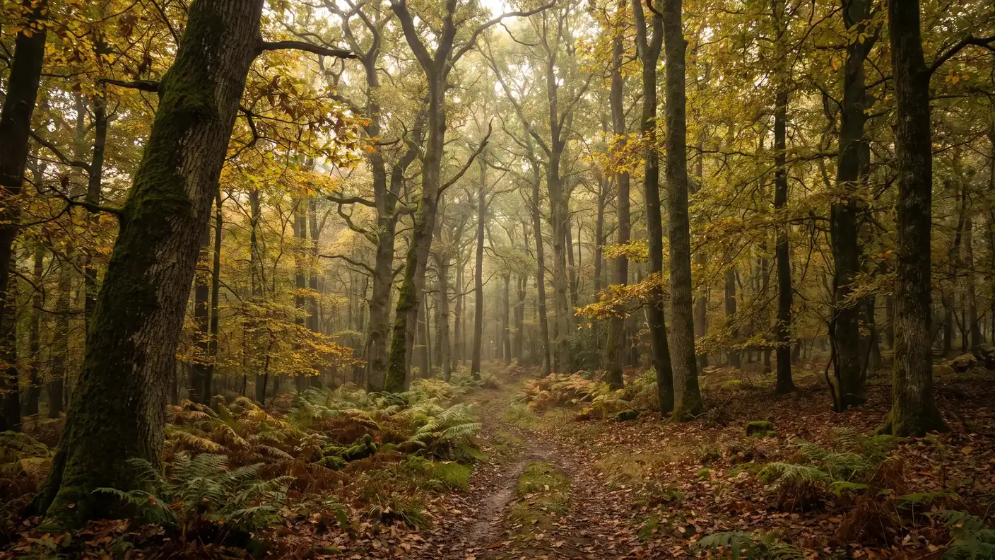 La forêt de Lanmary à la lisière de Cornille, dans la couronne de Périgueux (Dordogne) — destination du transfert privé Bordeaux → Cornille