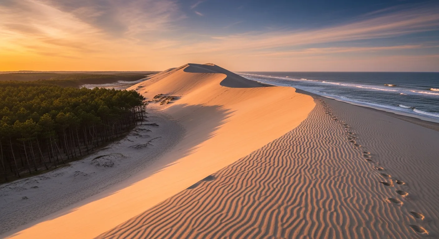 VTC Bordeaux vers Dune du Pilat — Bassin d'Arcachon