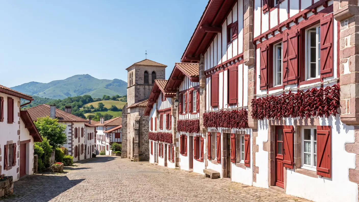 VTC Bordeaux vers Espelette — Pays Basque