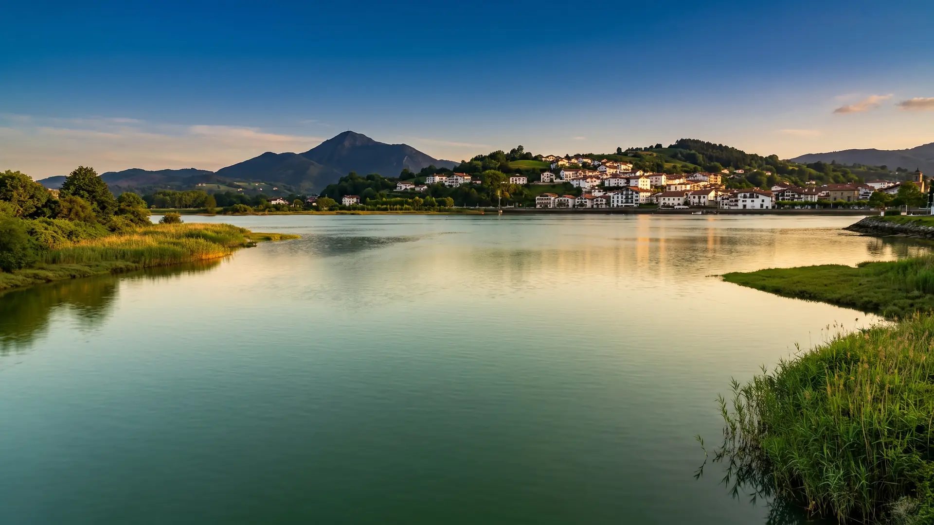 Baie de Txingudi entre Hendaye et Fontarrabie