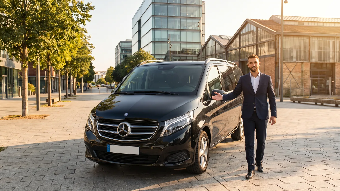 Location de van avec chauffeur à Bordeaux : minibus 7 places