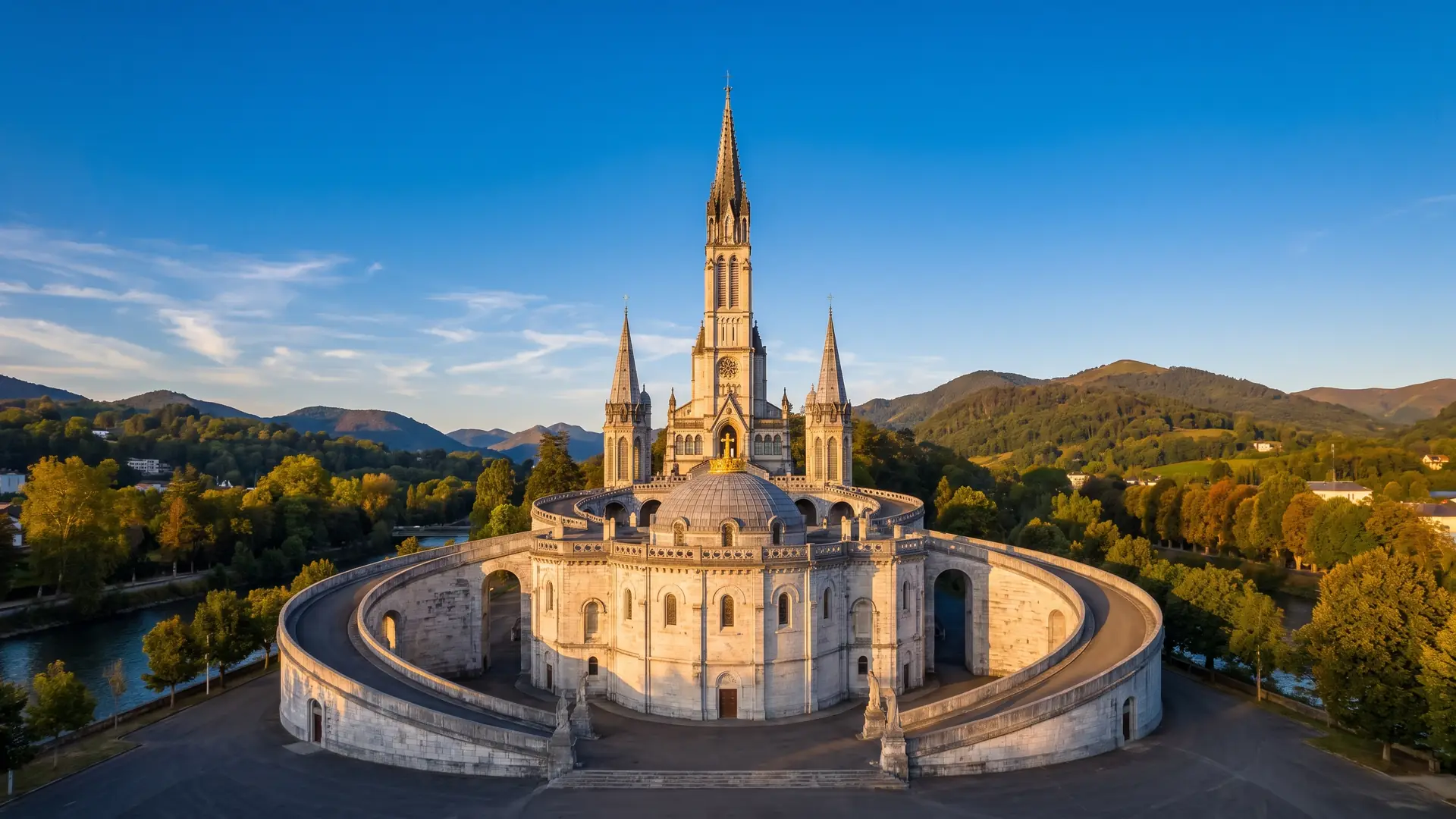 Basiliques Notre-Dame-du-Rosaire et de l'Immaculée-Conception à Lourdes