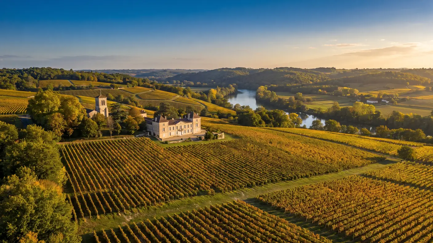 Mouliets-et-Villemartin : les coteaux de la Dordogne