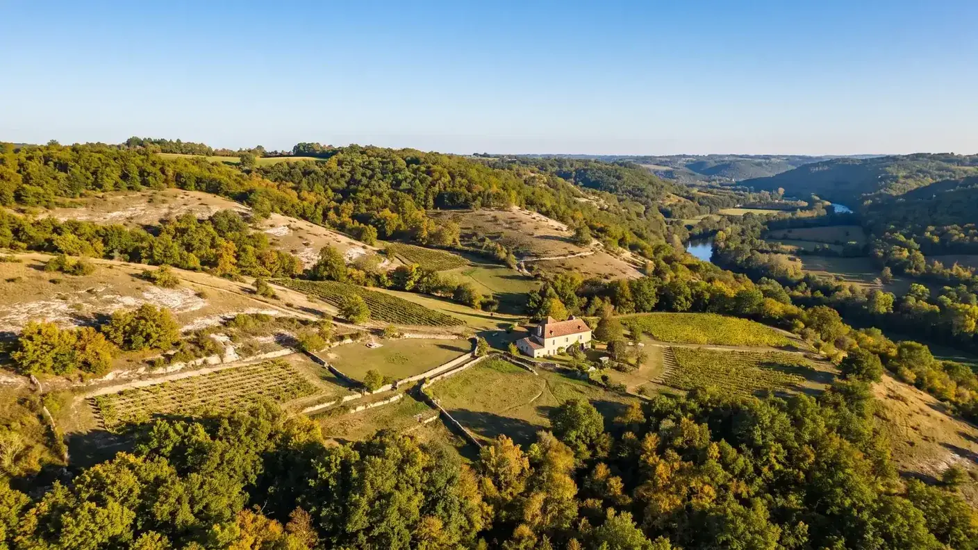 Coteaux calcaires, bois et vallée de l'Isle dans le Périgord blanc