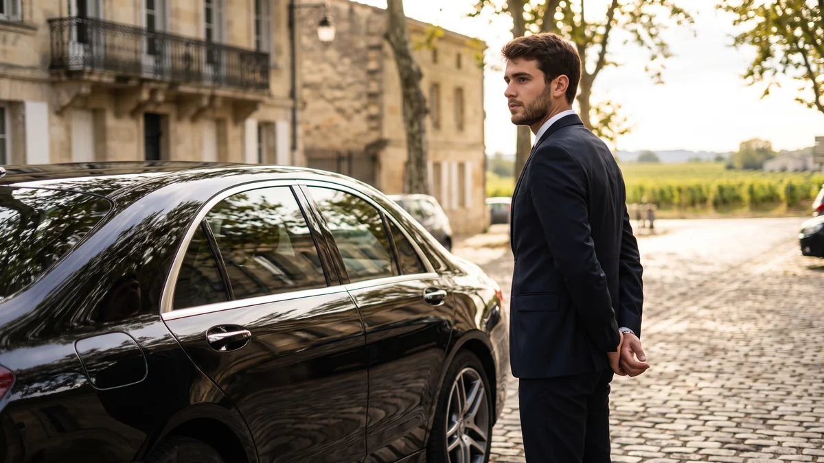 Chauffeur VTC professionnel titulaire de la carte professionnelle à Bordeaux