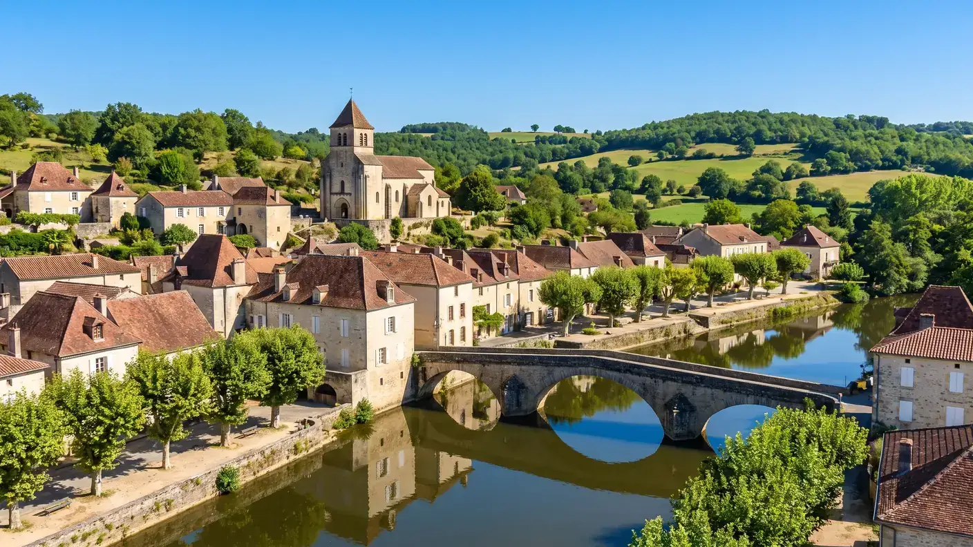 VTC Bordeaux vers Ribérac — Périgord vert