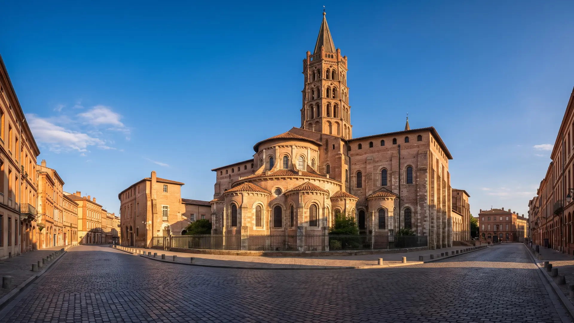 Basilique Saint-Sernin de Toulouse et son clocher octogonal