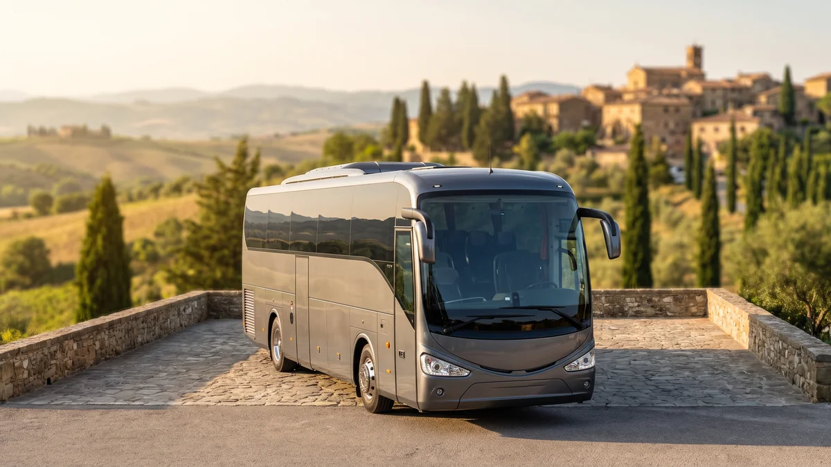 Autocar avec chauffeur pour une location d'autocar de grand groupe à Bordeaux