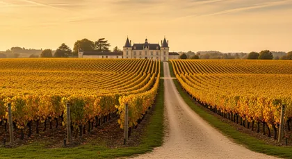 Chauffeur privé VTC Bordeaux vers le Médoc, route des châteaux grands crus