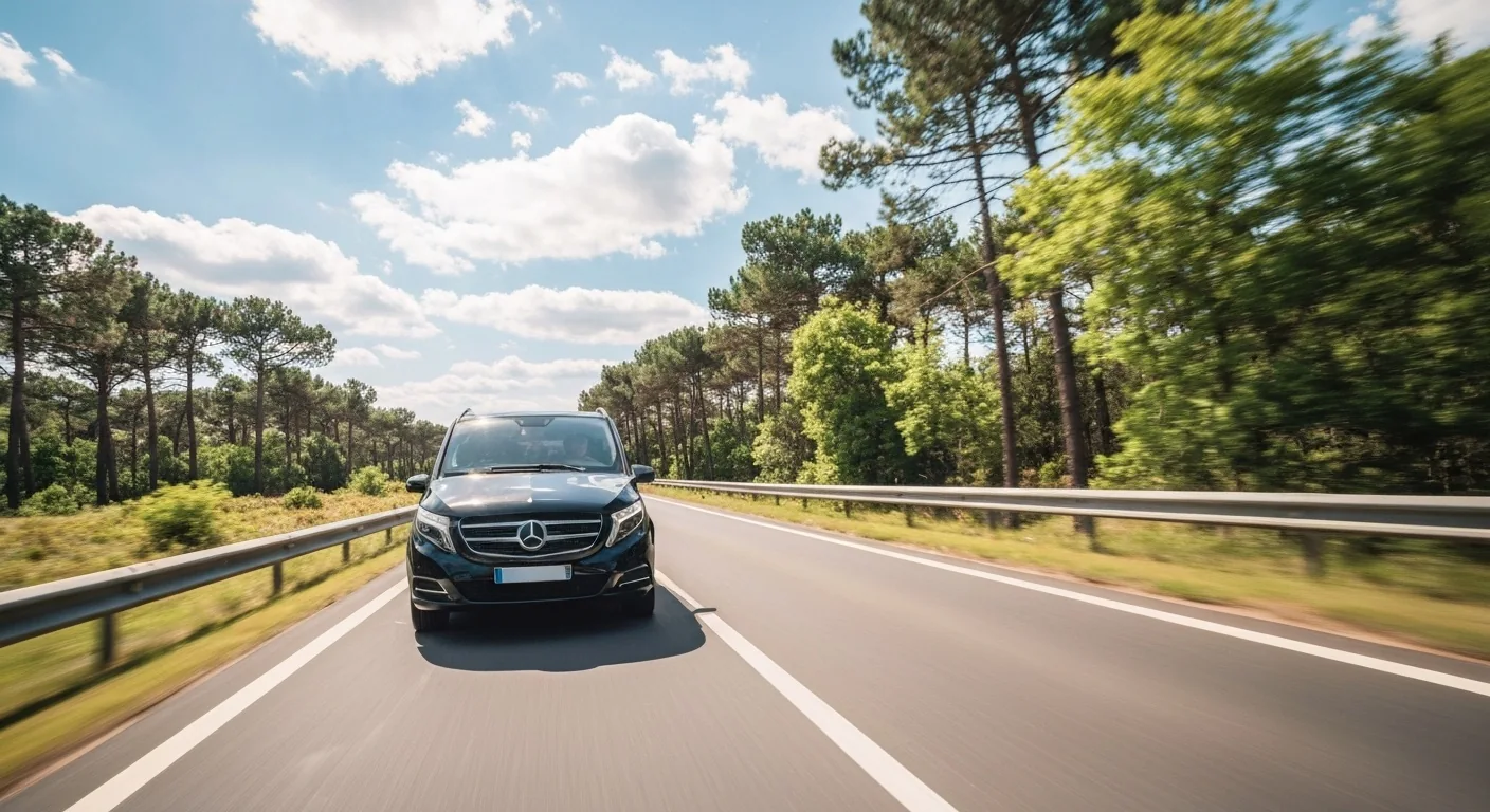 Chauffeur longue distance depuis Bordeaux